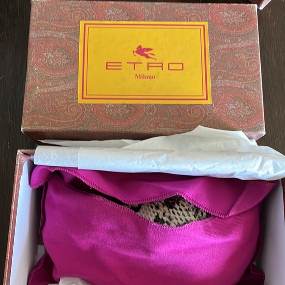 ETRO snake print clutch - Picture 6 of 6